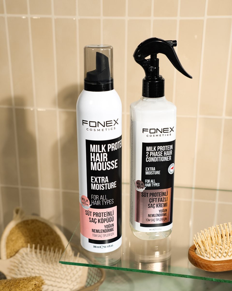 Fonex 2 Phase Hair Conditioner Milk Protein 400 ml, detail view 1
